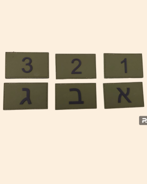 מספרים/אותיות טקטים סיליקון